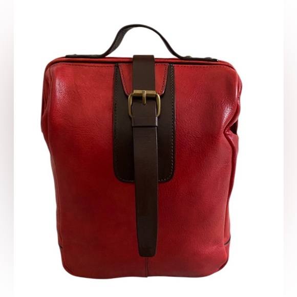 Chiarugi Firenze Uppsala genuine leather backpack - Picture 1 of 13